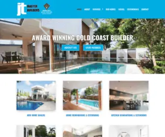 Jtmasterbuilders.com.au(Award Winning Gold Coast residential builder) Screenshot