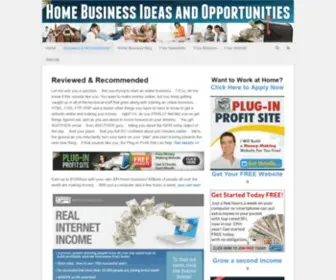 Jtmoreno.com(Home Business Ideas and Opportunities) Screenshot