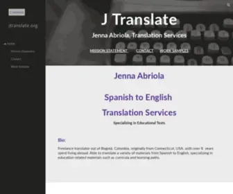 Jtranslate.org(J Translate) Screenshot