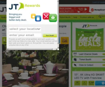 Jtrewards.com(JT Rewards) Screenshot