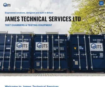 JTS-Test-Chambers.co.uk(James Technical Services I Test Chambers I Testing Equipment) Screenshot