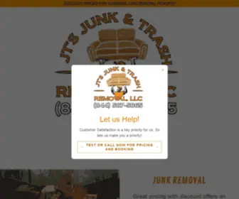 JTsjunkntrash.com(JT's Junk&Trash Removal) Screenshot