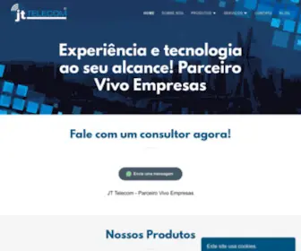 Jttelecom.com.br Screenshot
