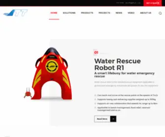 JTtrescue.com(Water Rescue Robot) Screenshot