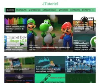 Jtutoriel.net(Le meilleur endroit pour apprendre les trucs et astuces de la nouvelle technologie) Screenshot