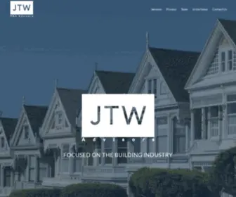 Jtwadvisors.com(FOCUSED ON THE HOMEBUILDING INDUSTRY) Screenshot