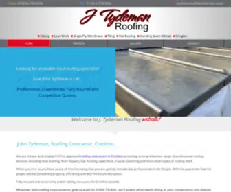 JTydemanroofing.co.uk(John Tydeman Roofing Crediton) Screenshot