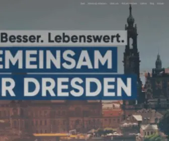 JU-Dresden.de(Junge Union Dresden) Screenshot