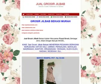 Jualgrosirjilbab.com(GROSIR JILBAB BEKASI TERMURAH) Screenshot