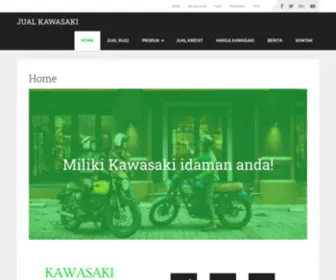 Jualkawasaki.com(Jual Kawasaki Murah Meriah) Screenshot