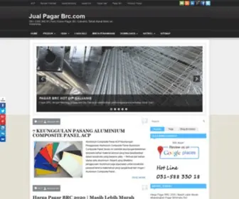 Jualpagarbrc.com(Jual Pagar BRC Galvanis Berkualitas Harga Murah Kirim Se) Screenshot