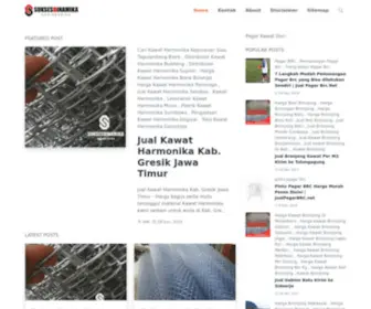 Jualpagarbrc.net(Sukses Dinamika Engineering) Screenshot