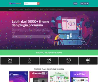 Jualtheme.com(Jual Theme & Plugin Wordpress Premium Original) Screenshot