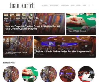 Juanaurich.net(CLUB JUAN AURICH) Screenshot