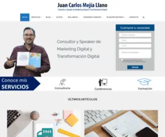 Juancmejia.com(Juan Carlos Mejía Llano) Screenshot