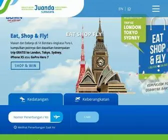 Juanda-Airport.com Screenshot