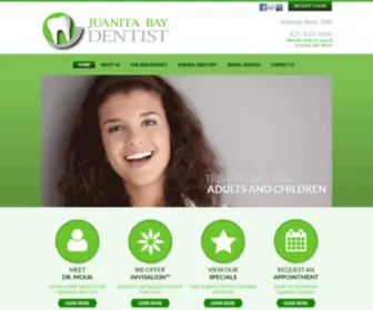 Juanitabaydentist.com(Dentist Kirkland WA) Screenshot