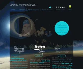 Juanitaincoronato.com(Astrologa psico) Screenshot