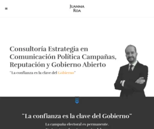 Juanmaroa.com(Comunicación Pública y Gobierno Abierto) Screenshot