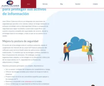 Juanoliver.net(Juan Oliver Cybersecurity) Screenshot