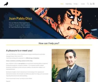 Juanpablo2Diaz.com(Social Media Marketing) Screenshot