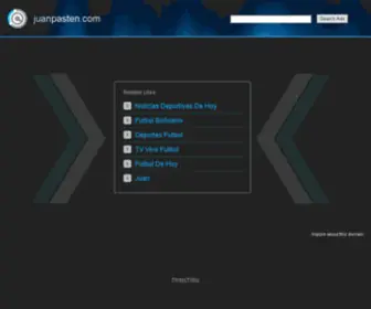 Juanpasten.com(Noticias del deporte boliviano) Screenshot