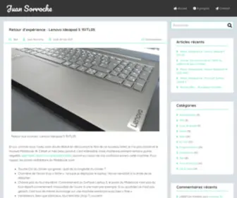 Juansorroche.com(Juan Sorroche) Screenshot