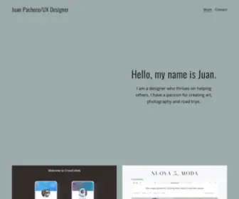 Juanux.design(Juan Pacheco/UX Designer) Screenshot