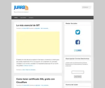 Juarbo.com(Blog de temas tecnologicos) Screenshot