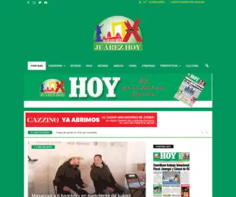 Juarezhoy.com.mx(Juárez Hoy) Screenshot
