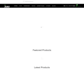 JuasStore.com(JUAS Store) Screenshot