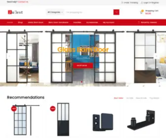 Jubest.com(Best Interior Glass Sliding Barn Door) Screenshot