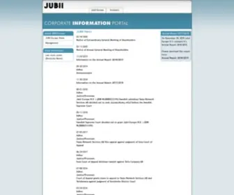 Jubii.com(Jubii-Europe GmbH) Screenshot