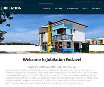 Jubilationenclave.com(JUBILATION ENCLAVE PHILIPPINES) Screenshot