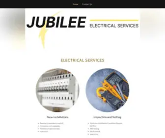 Jubilee-Electrical.co.uk(Jubilee Electrical Services) Screenshot