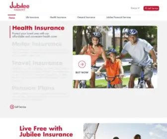 Jubileeinsurance.com(Jubilee Insurance) Screenshot