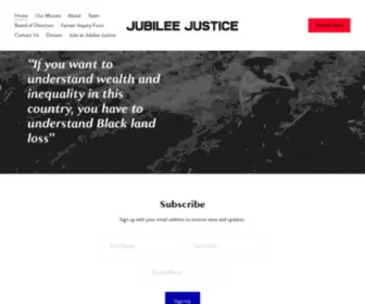 Jubileejustice.org(Jubilee Justice) Screenshot