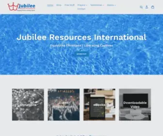 Jubileeresources.org(Jubilee Resources International) Screenshot