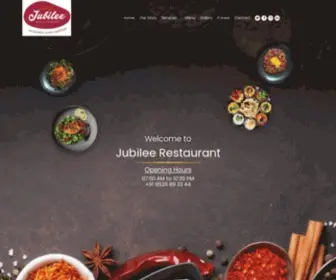 Jubileerestaurant.in(Jubilee restaurant) Screenshot