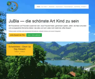 Jubla-Sissach.ch(Jubla Sissach) Screenshot