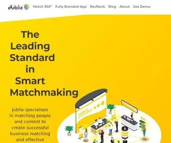 Jublia.com(Smart Business Matching) Screenshot