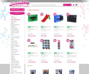 Jucariishop.ro(Jucării pentru copii comanda ieftine magazin jucării online toys) Screenshot