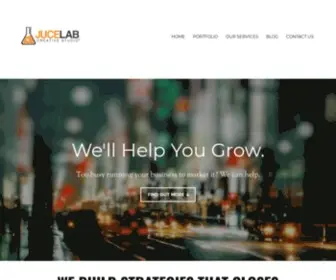 Jucelab.com(Jucelab Creative Studios) Screenshot