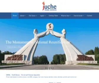 Juchetravelservices.com(Juche Travel Services) Screenshot