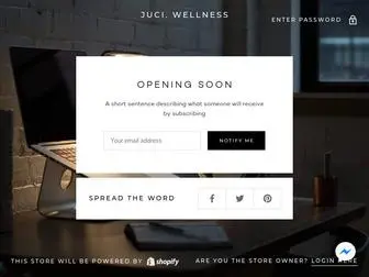 Juciwellness.com(JUCI) Screenshot