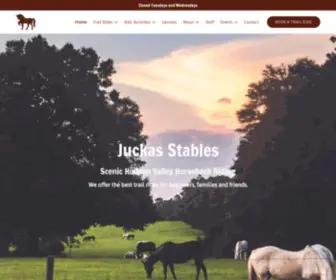 Juckasstables.com(Horseback Riding in Hudson Valley NY) Screenshot