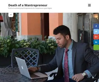 Judaborrayo.com(Death of A Wantrepreneur) Screenshot