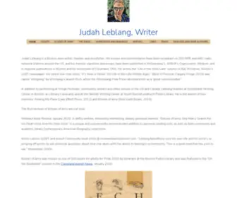 Judahleblang.com(Judah Leblang) Screenshot