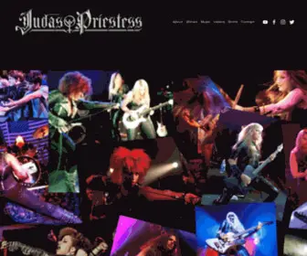 Judaspriestess.com(Judas Priestess) Screenshot