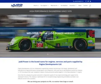 Juddpower.com(High Performance Engine Development) Screenshot